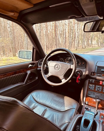 Mercedes-Benz Klasa S cena 77400 przebieg: 137000, rok produkcji 1992 z Warszawa małe 781